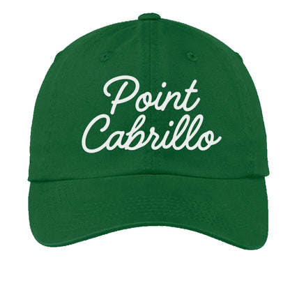 Point Cabrillo Cursive Baseball Cap