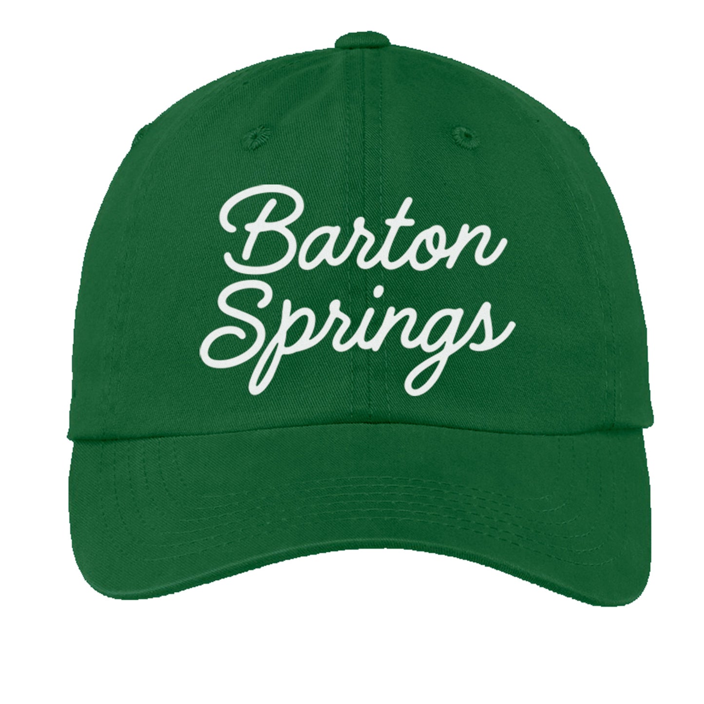 Barton Springs Cursive Baseball Cap