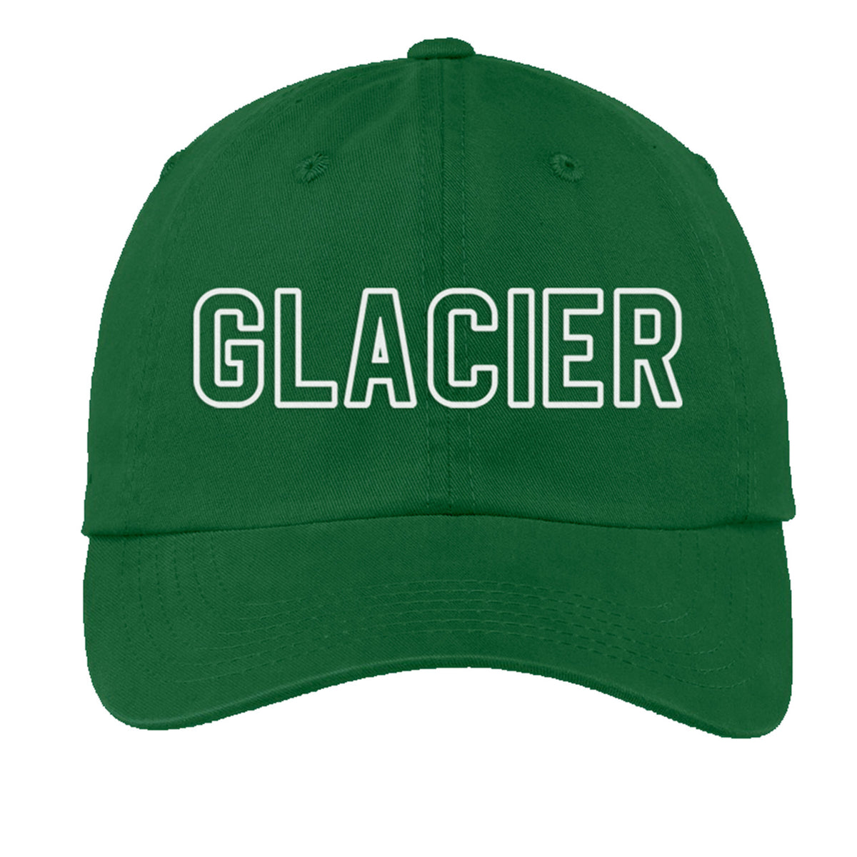 Glacier Outline Baseball Cap