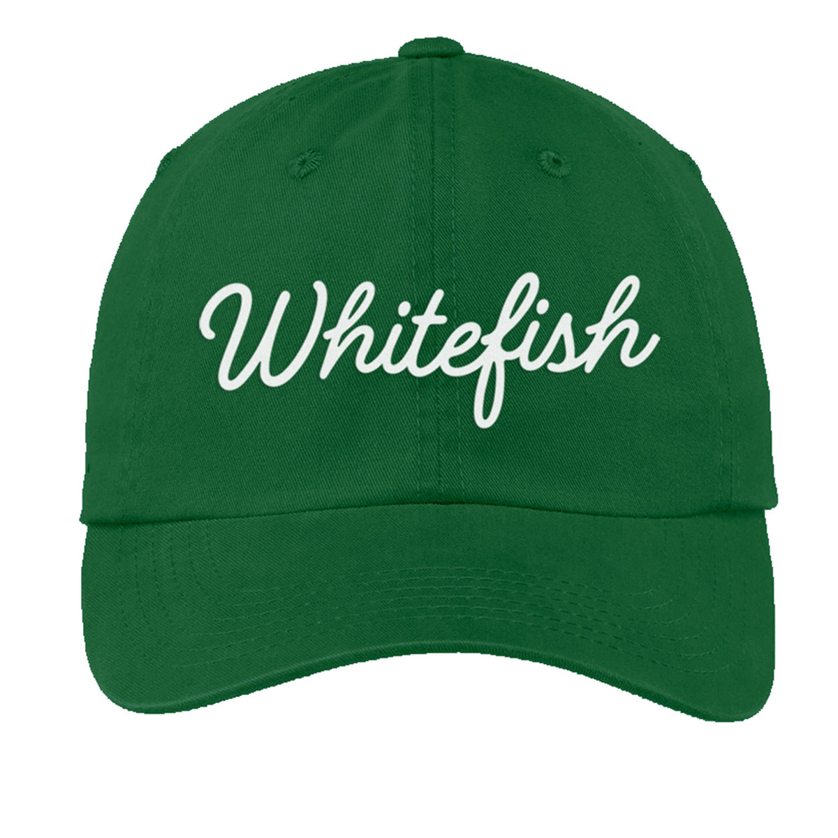 Whitefish Cursive Baseball Cap