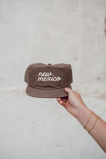 New Mexico Cursive Nylon Snapback