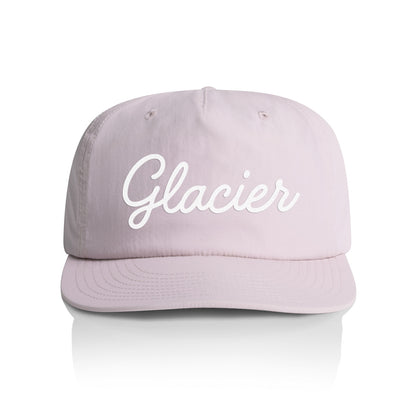 Glacier Cursive Nylon Snapback
