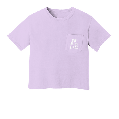 God Bless Texas Pocket Tee