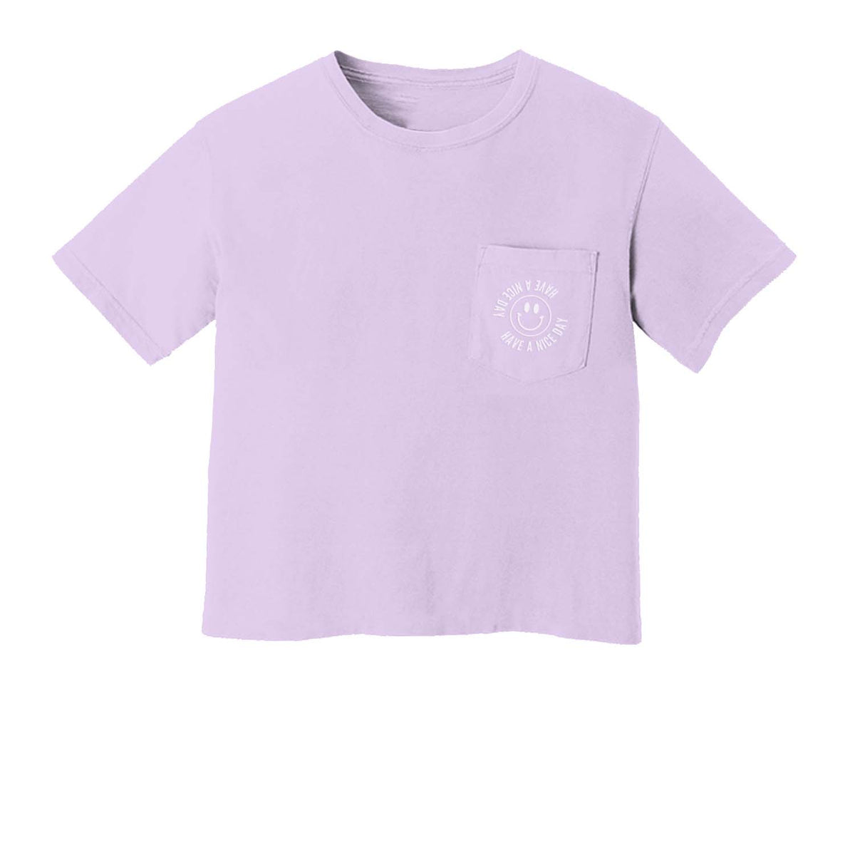 Smile Have a Nice Day Pocket Tee