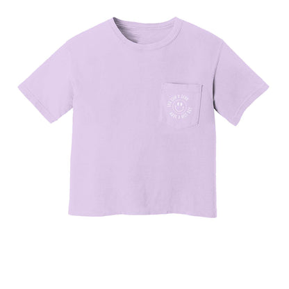 Smile Have a Nice Day Pocket Tee