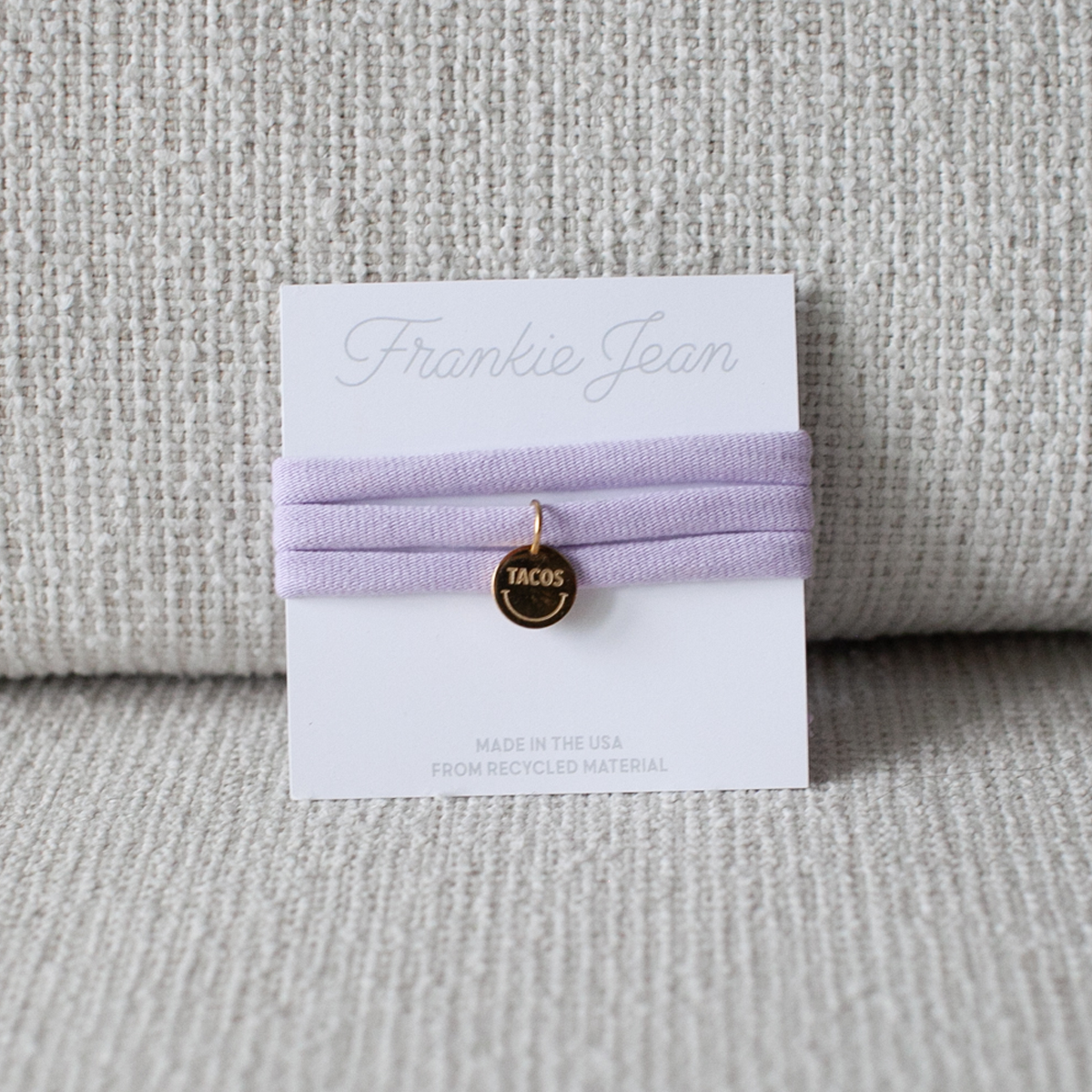 Tacos Smile Recycled Choker