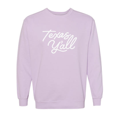 Texas Y'all Washed Sweatshirt