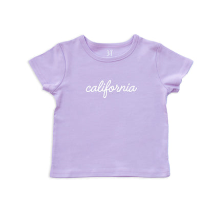 California Cursive Kids Tee