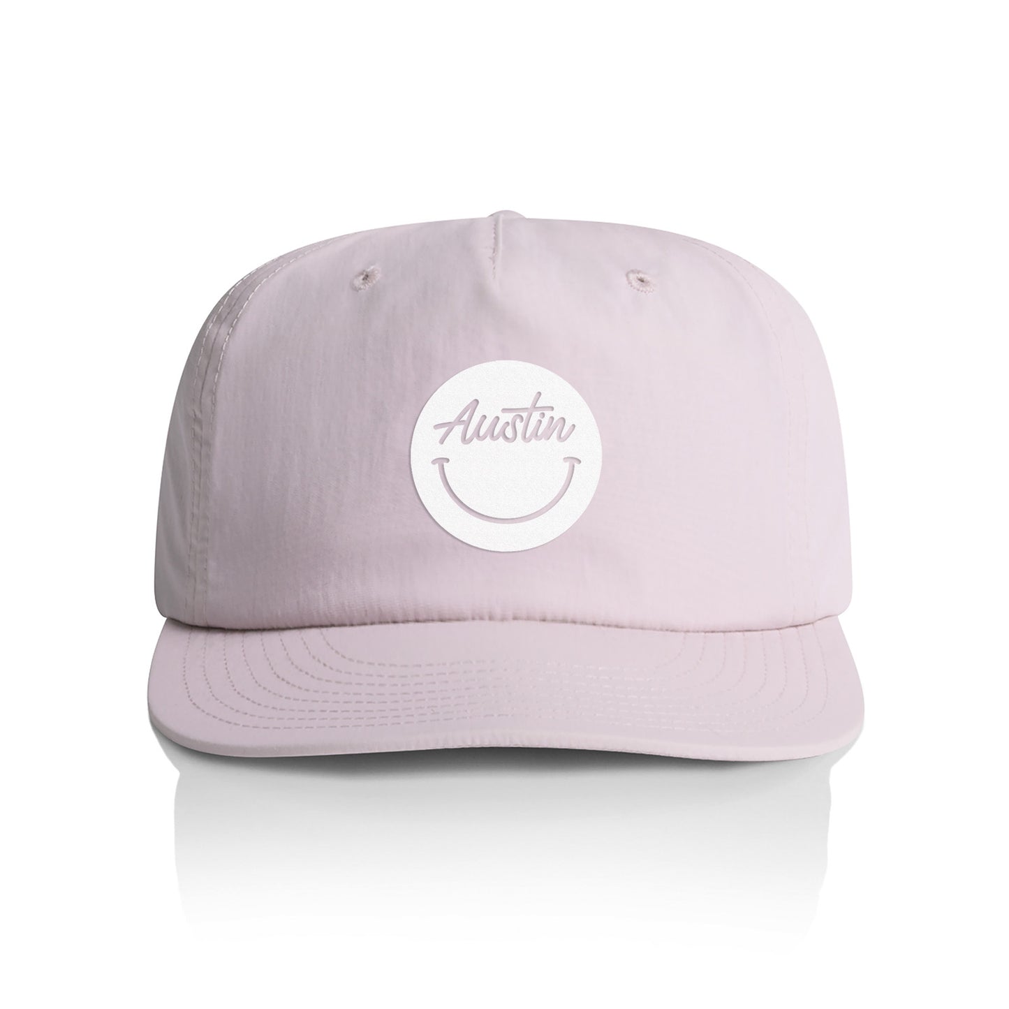 Austin Cursive Smile Nylon Snapback