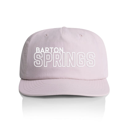 Barton Springs Outline Nylon Snapback