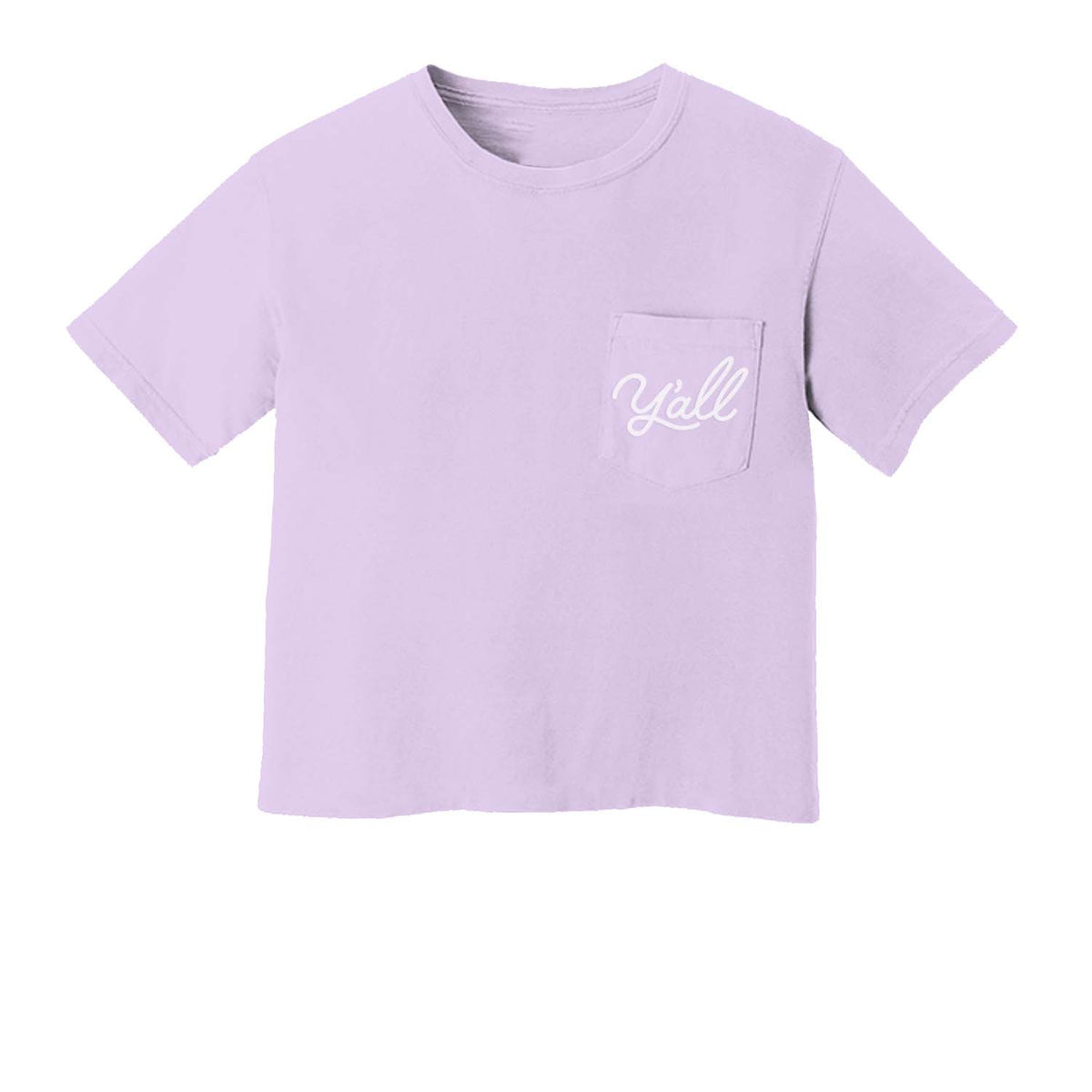 Y'all Cursive Pocket Tee