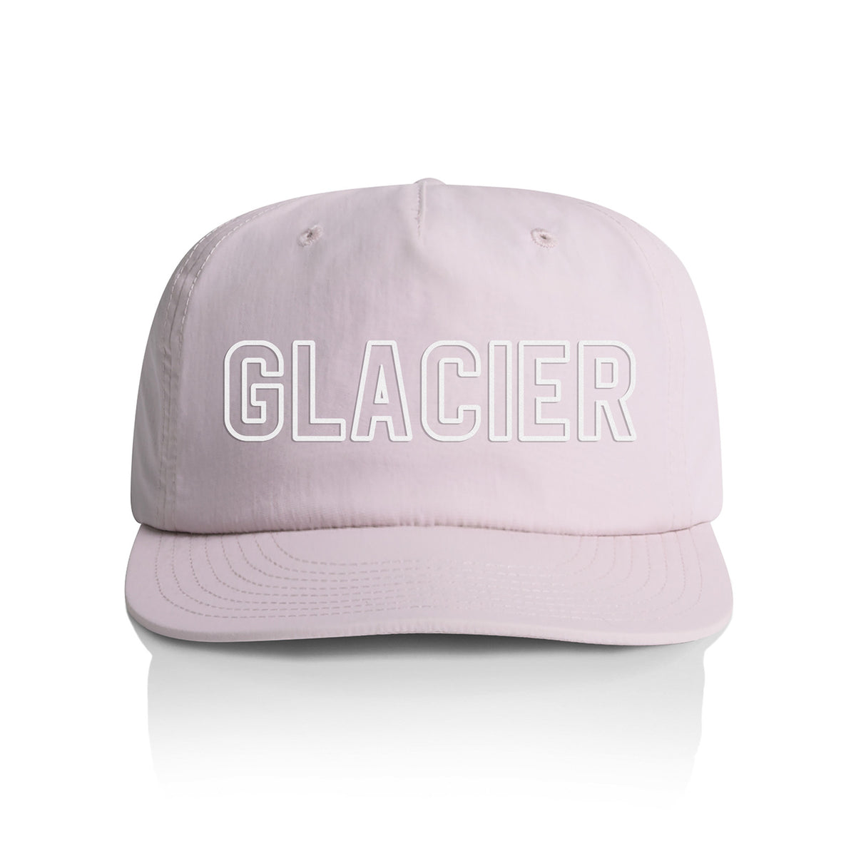 Glacier Outline Nylon Snapback