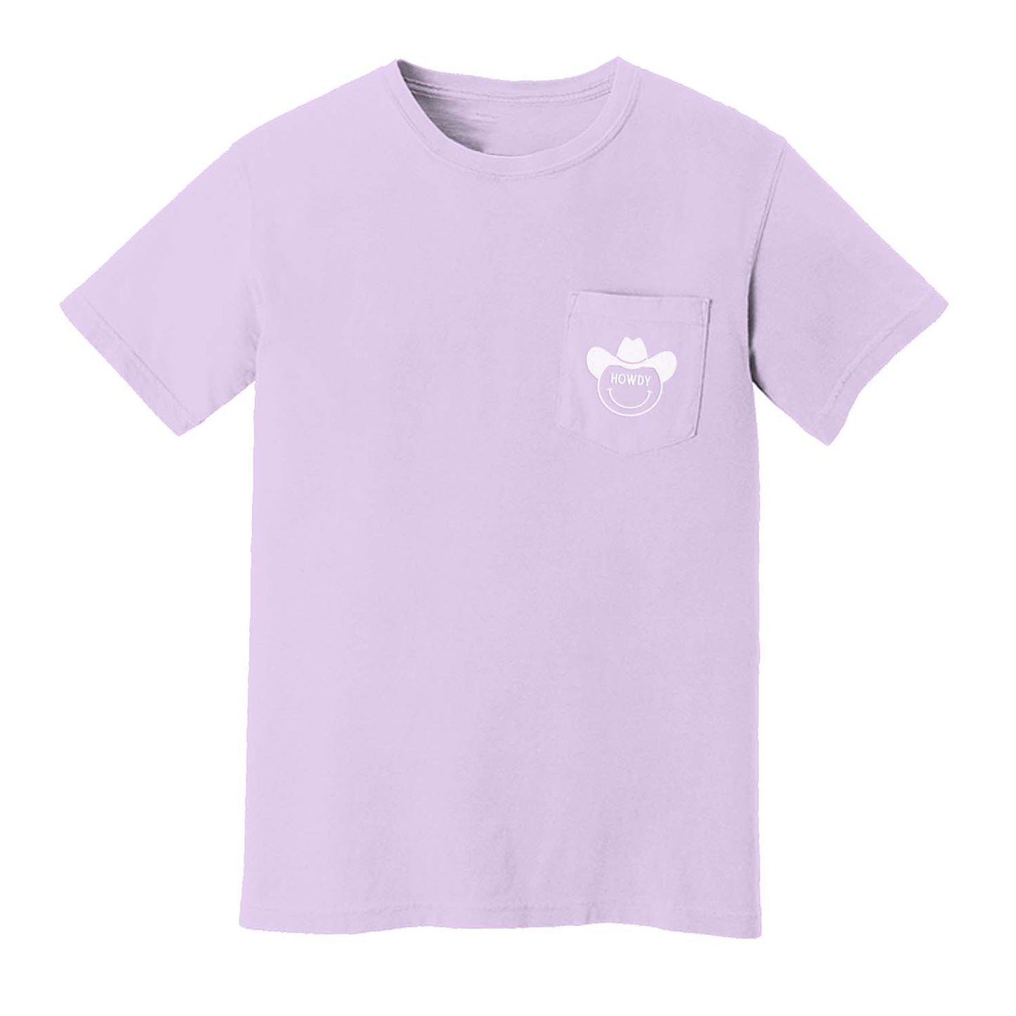 Howdy Cowboy Bold Pocket Tee