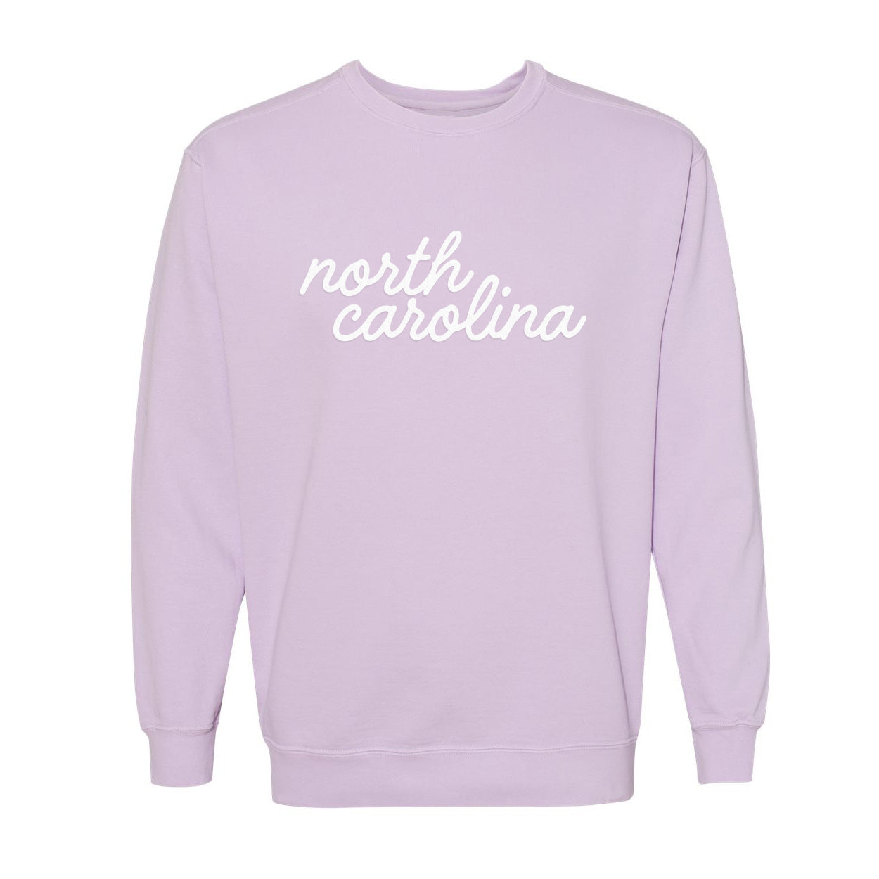 North Carolina Cursive Washed Sweatshirt