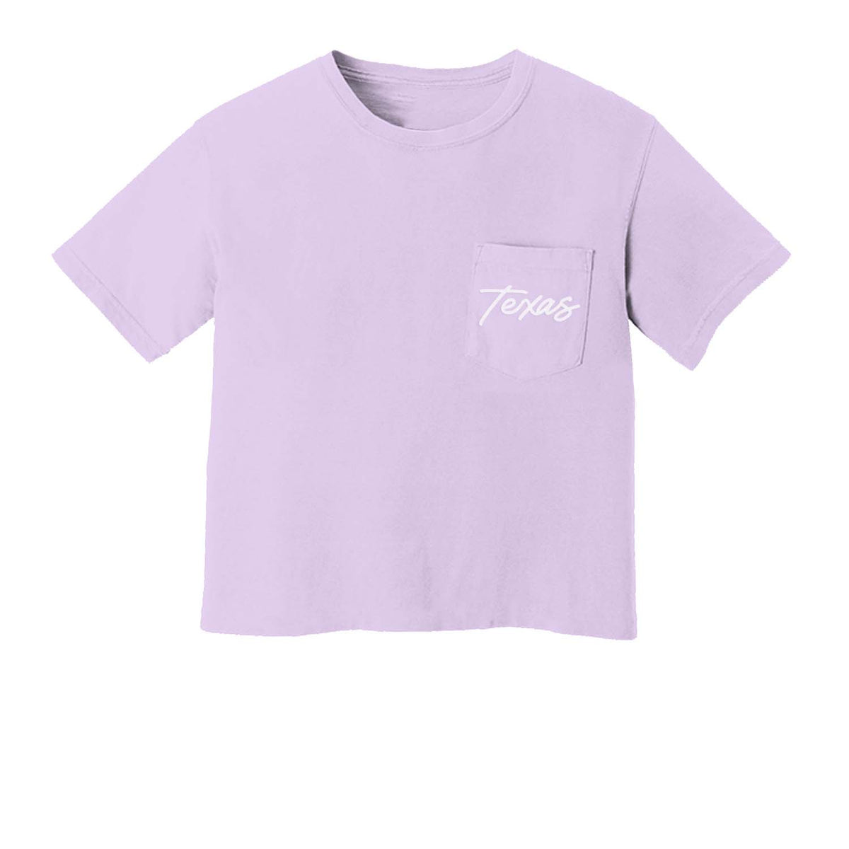 Texas Cursive Pocket Tee