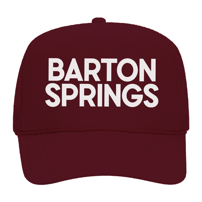 Barton Springs Foam Snapback