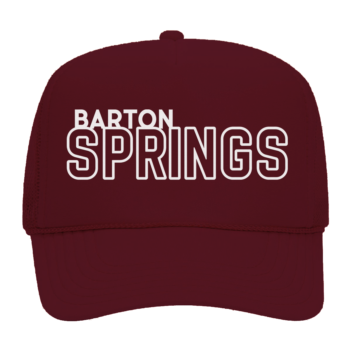 Barton Springs Outline Foam Snapback