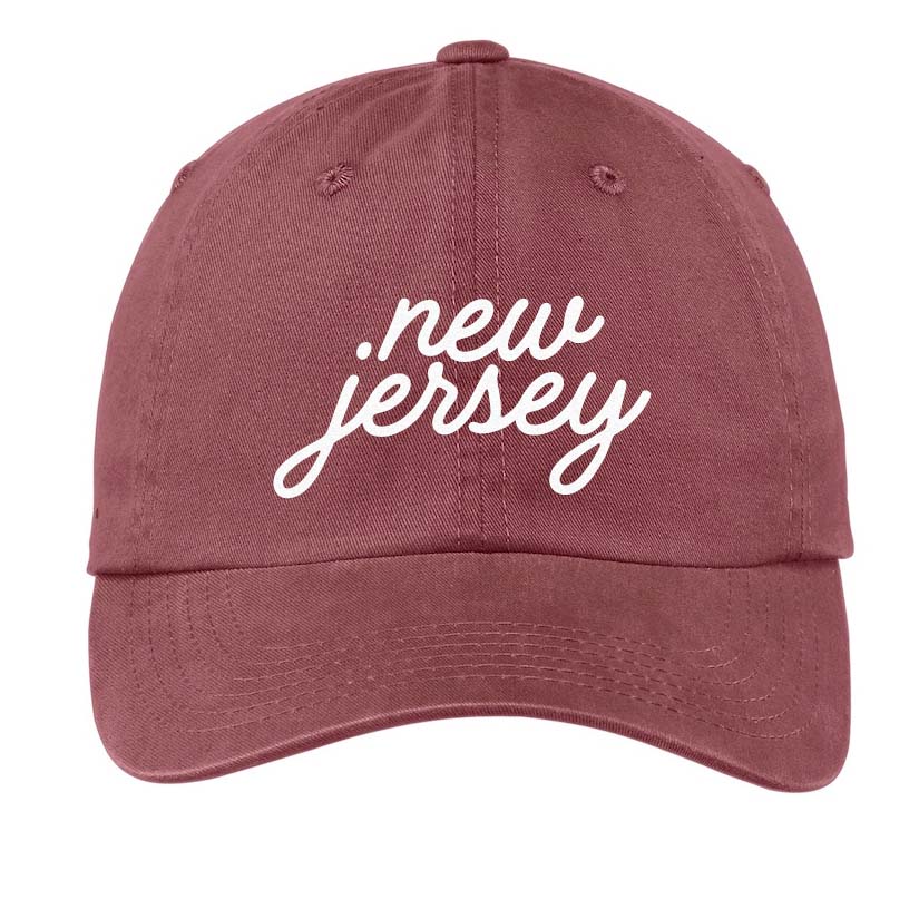 New Jersey Stacked Baseball Cap