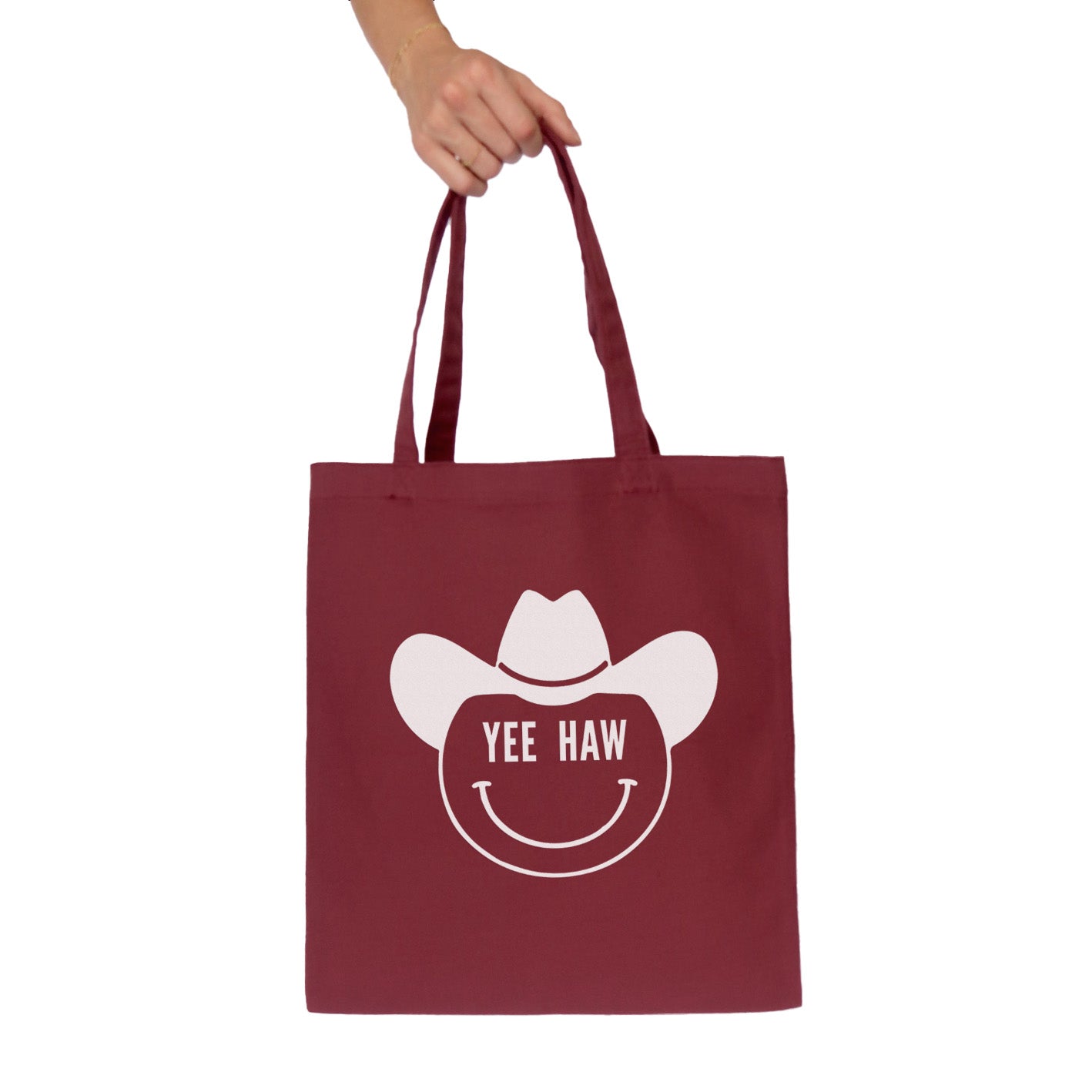Yee Haw Cowboy Tote Bag