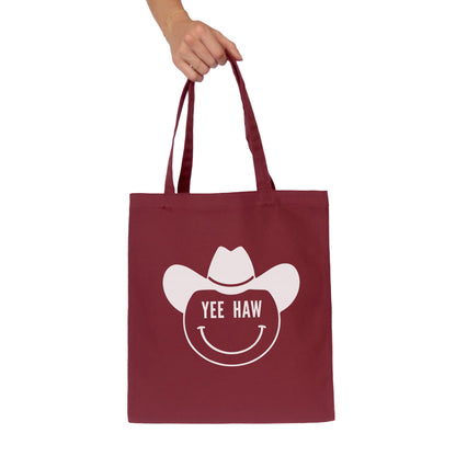 Yee Haw Cowboy Tote Bag
