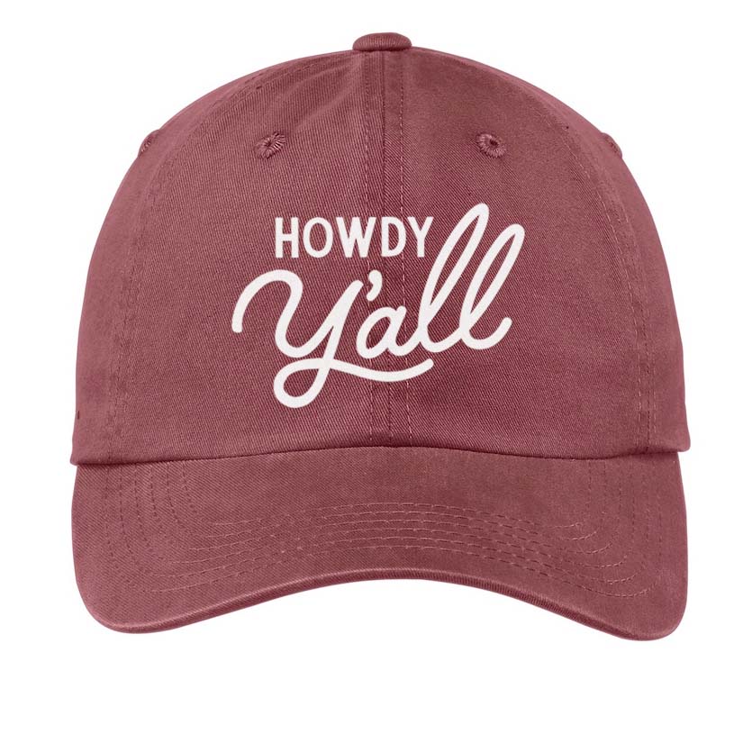 Howdy Y'all Baseball Cap