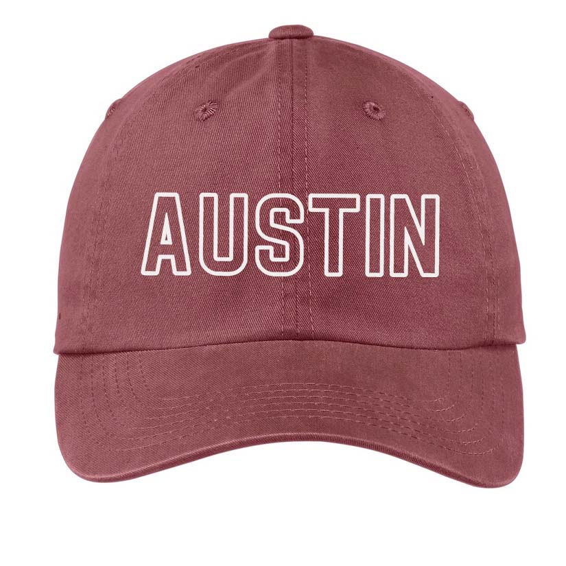 Austin Outline Baseball Cap