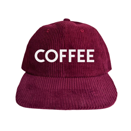 Coffee Corduroy Cap