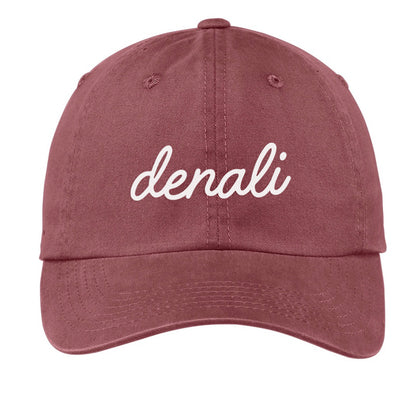 Denali Cursive Baseball Cap