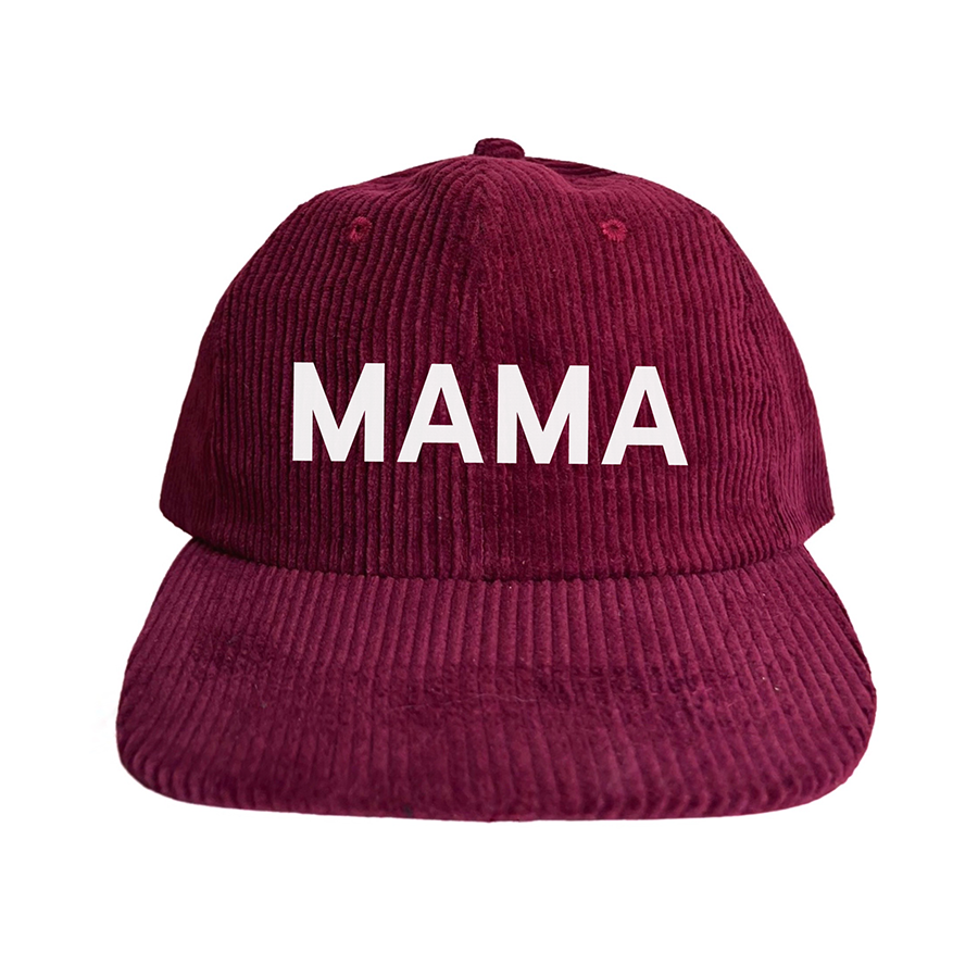 Mama Corduroy Cap