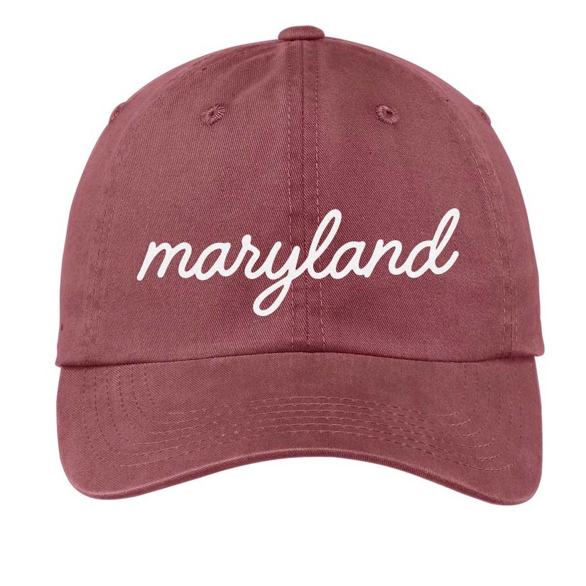 Maryland State Baseball Cap – Frankie Jean