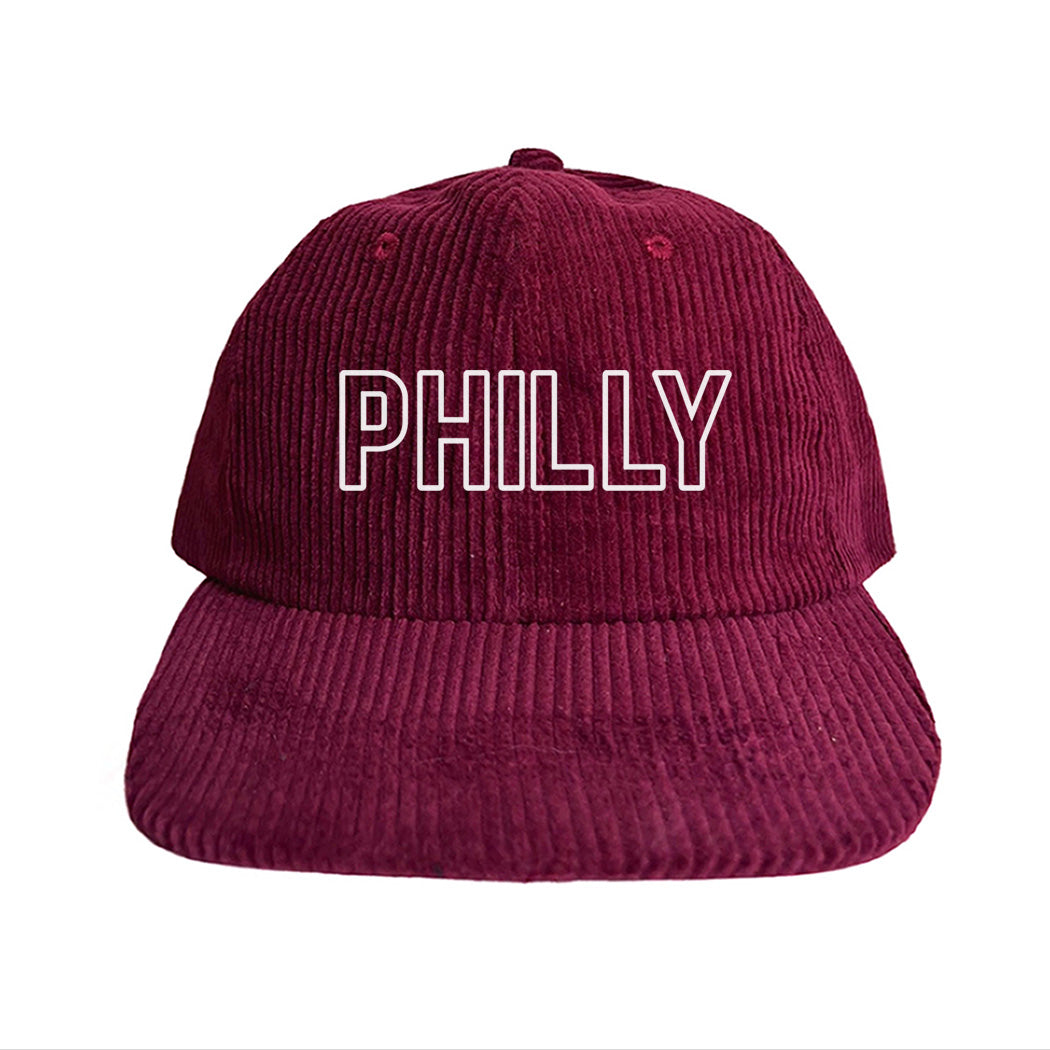 Philly Outline Corduroy Cap