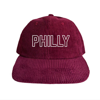 Philly Outline Corduroy Cap