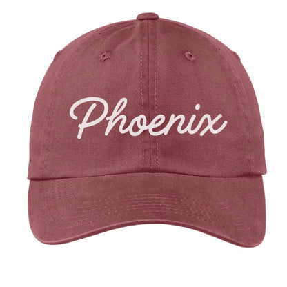 Phoenix Cursive Baseball Cap