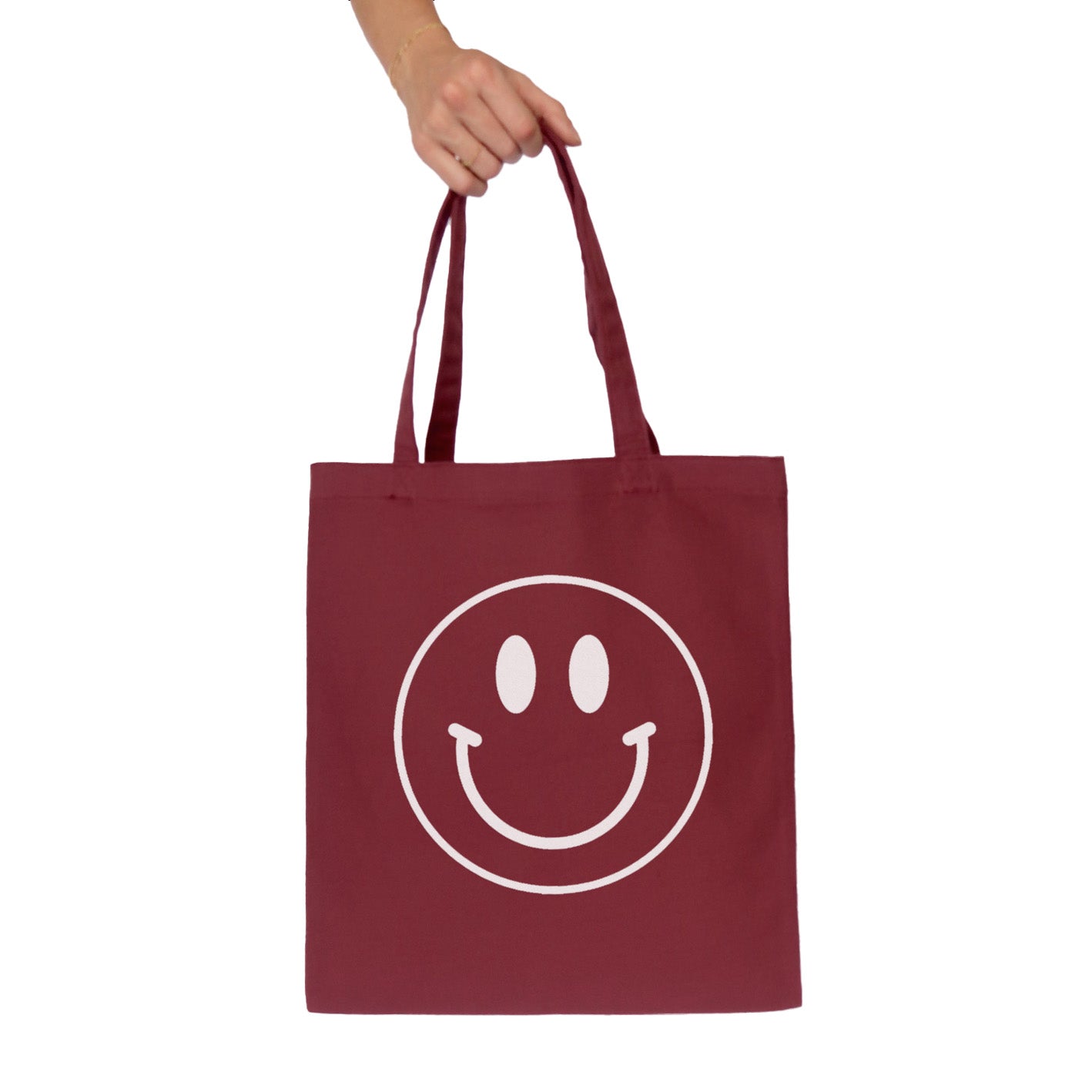 Smile Outline Tote Bag