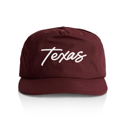 Texas Cursive Nylon Snapback
