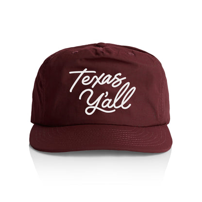 Texas Y'all Nylon Snapback
