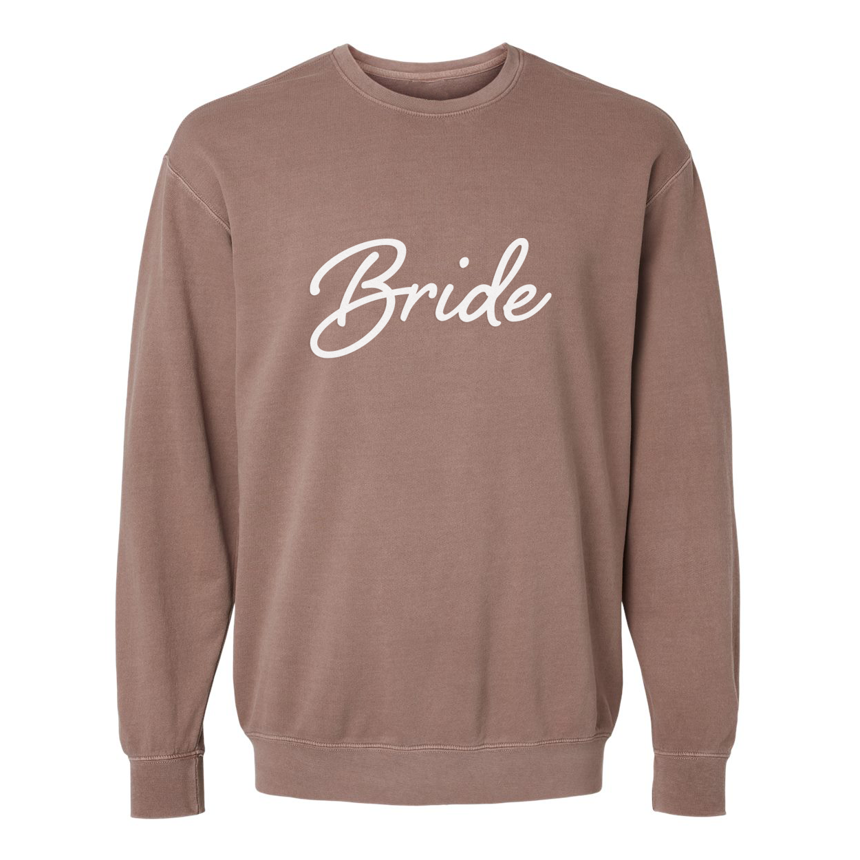 Bride Cursive Washed Sweatshirt