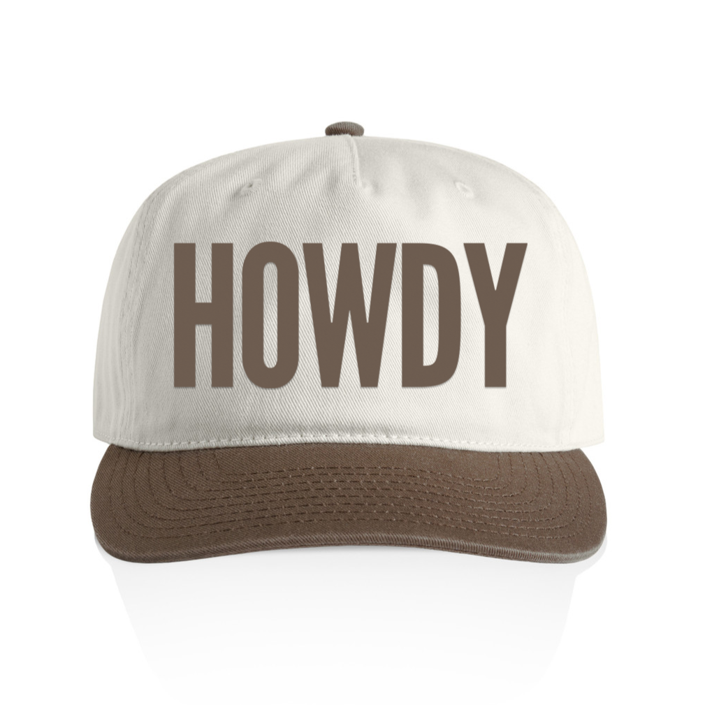 Howdy Bold 2 Tone Cap