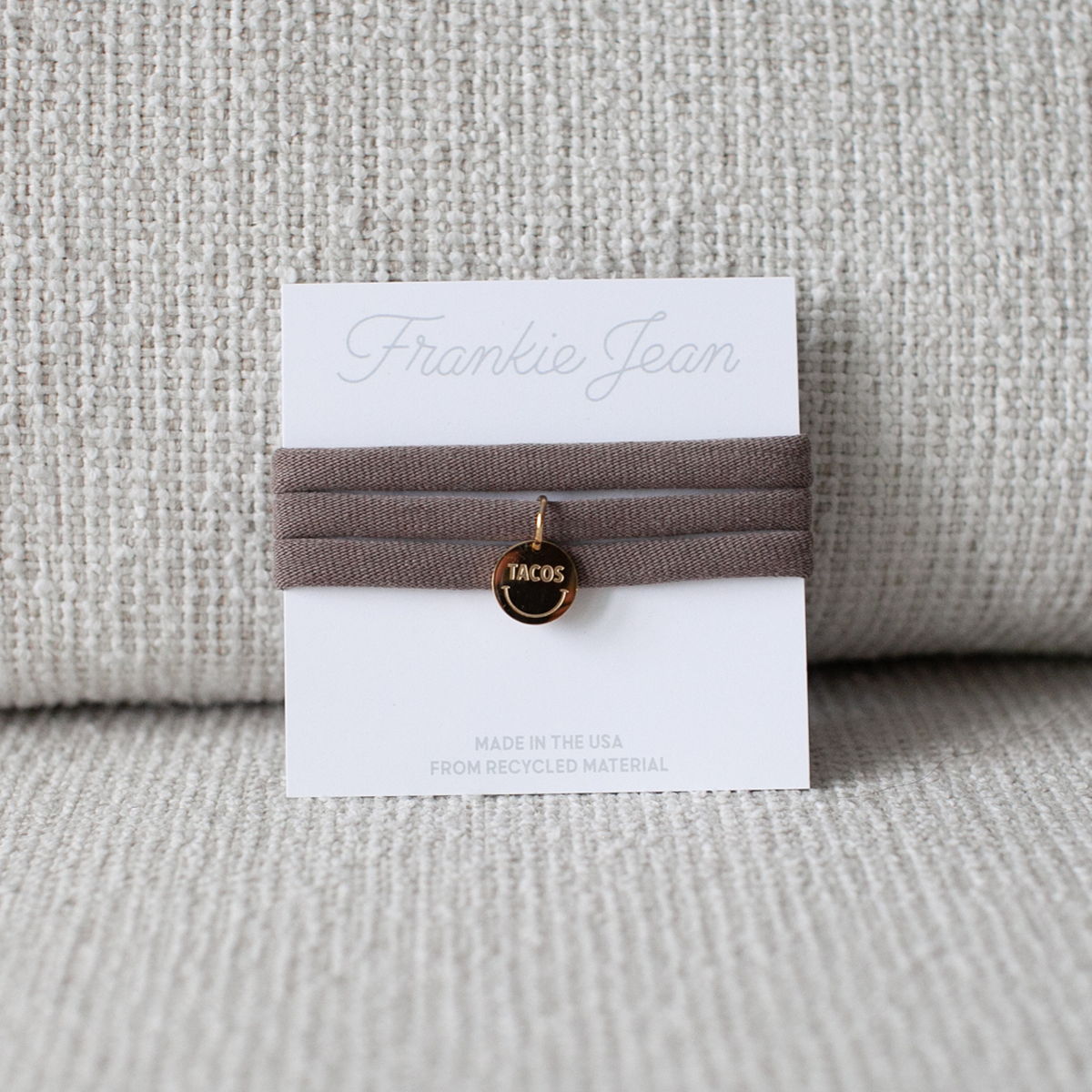 Tacos Smile Recycled Choker