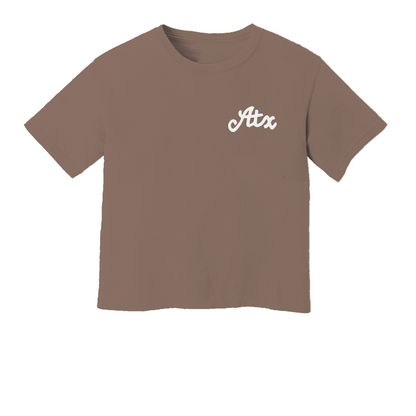 Atx Cursive Washed Tee