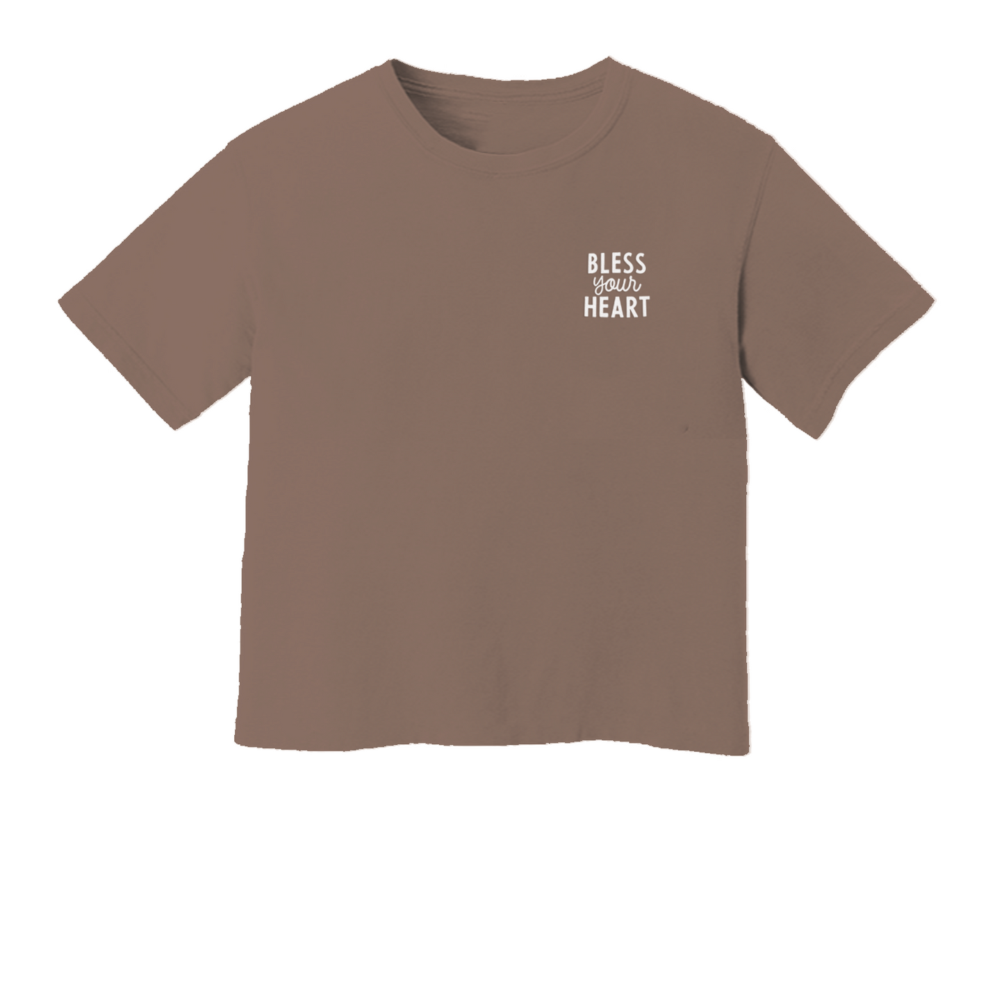 Bless Your Heart Washed Tee - Small Design