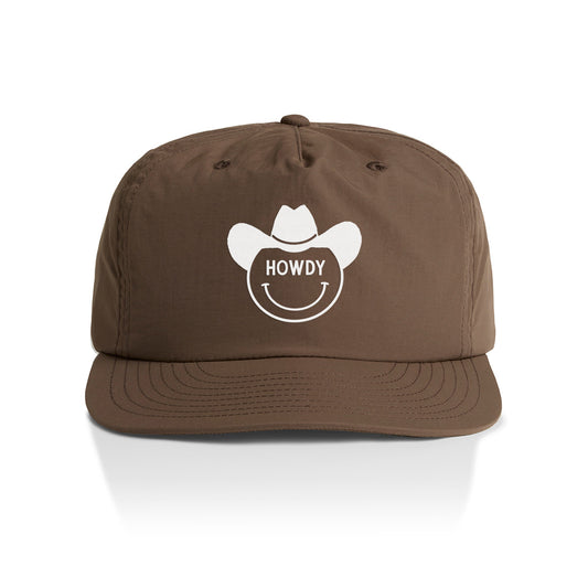 Howdy Cowboy Bold Nylon Snapback