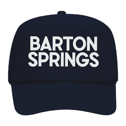 Barton Springs Foam Snapback