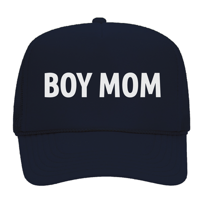 Boy Mom Foam Snapback