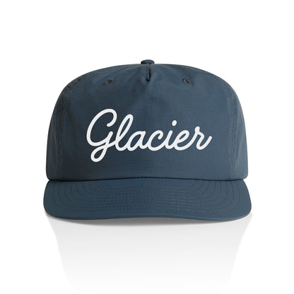 Glacier Cursive Nylon Snapback