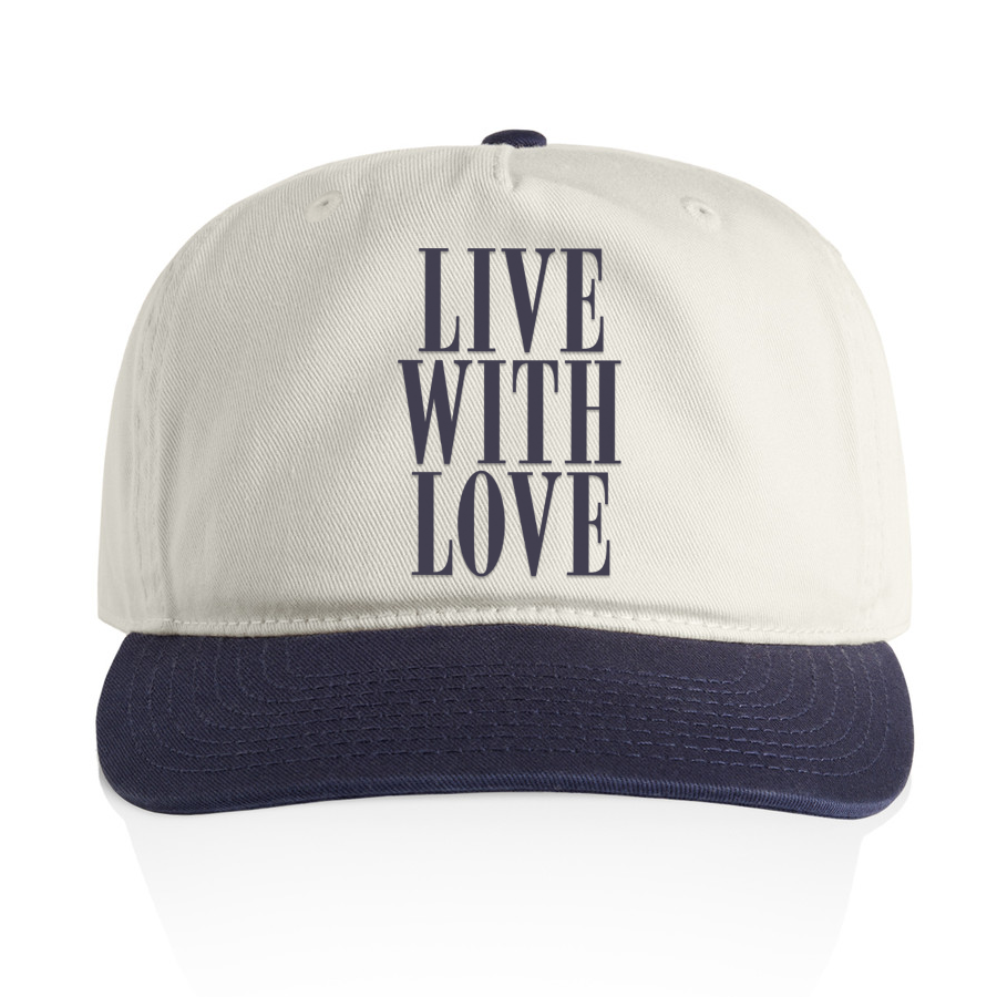 Live with Love 2 Tone Cap