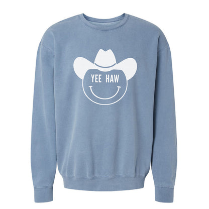 Yee Haw Cowboy Washed Sweatshirt