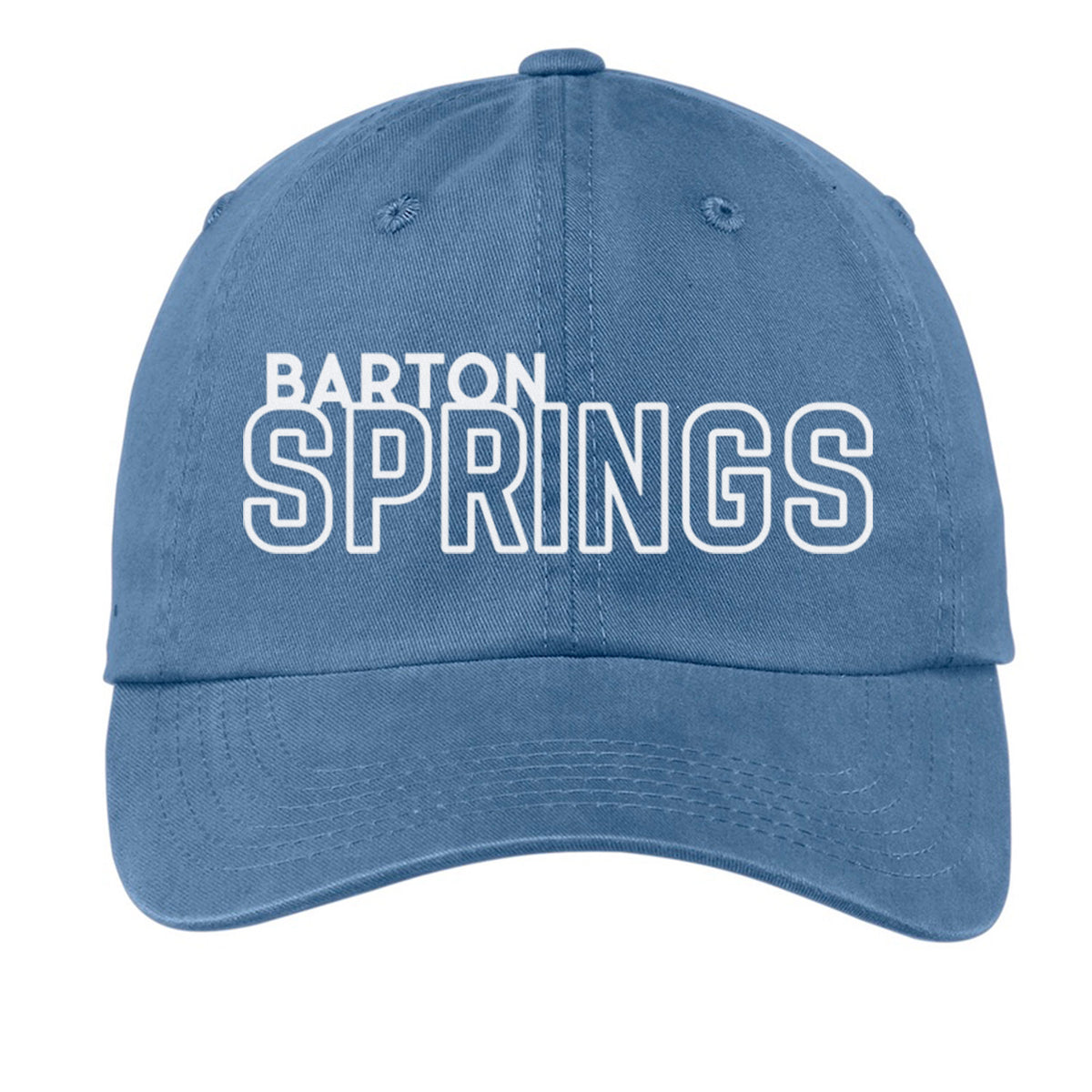 Barton Springs Outline Baseball Cap