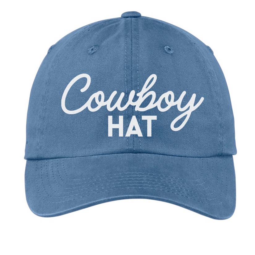 Cowboy Hat Adjustable Baseball Cap | Frankie Jean