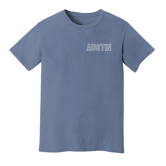 Austin Outline Washed Tee